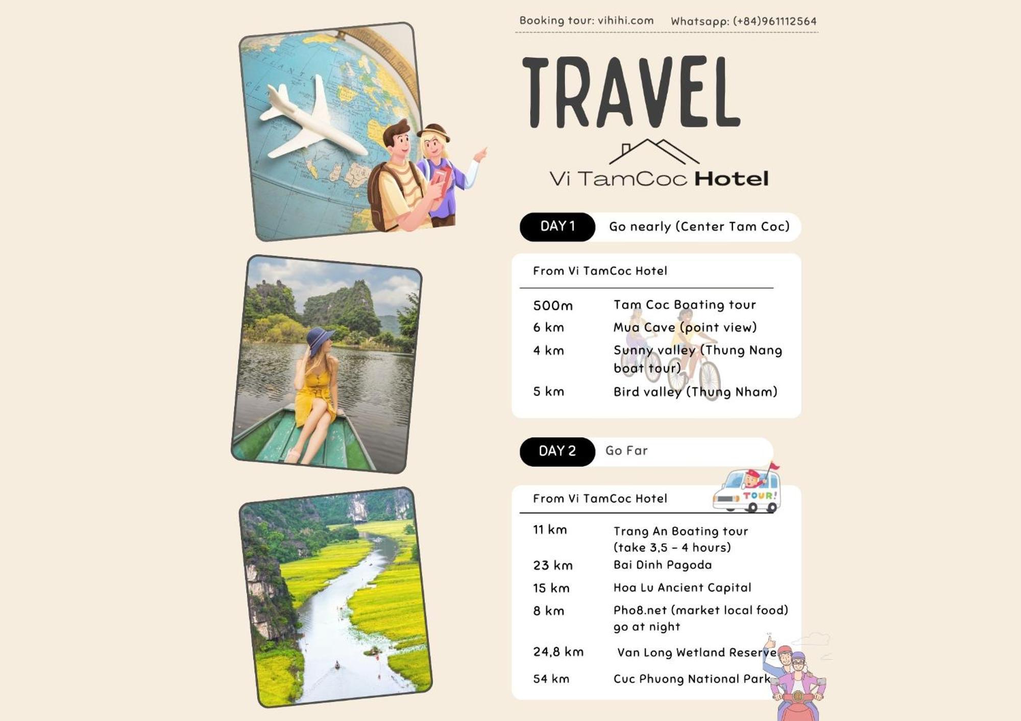 VI Tamcoc Hotel 닌빈 외부 사진